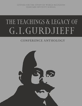 Gurdjieff Anthology Cover